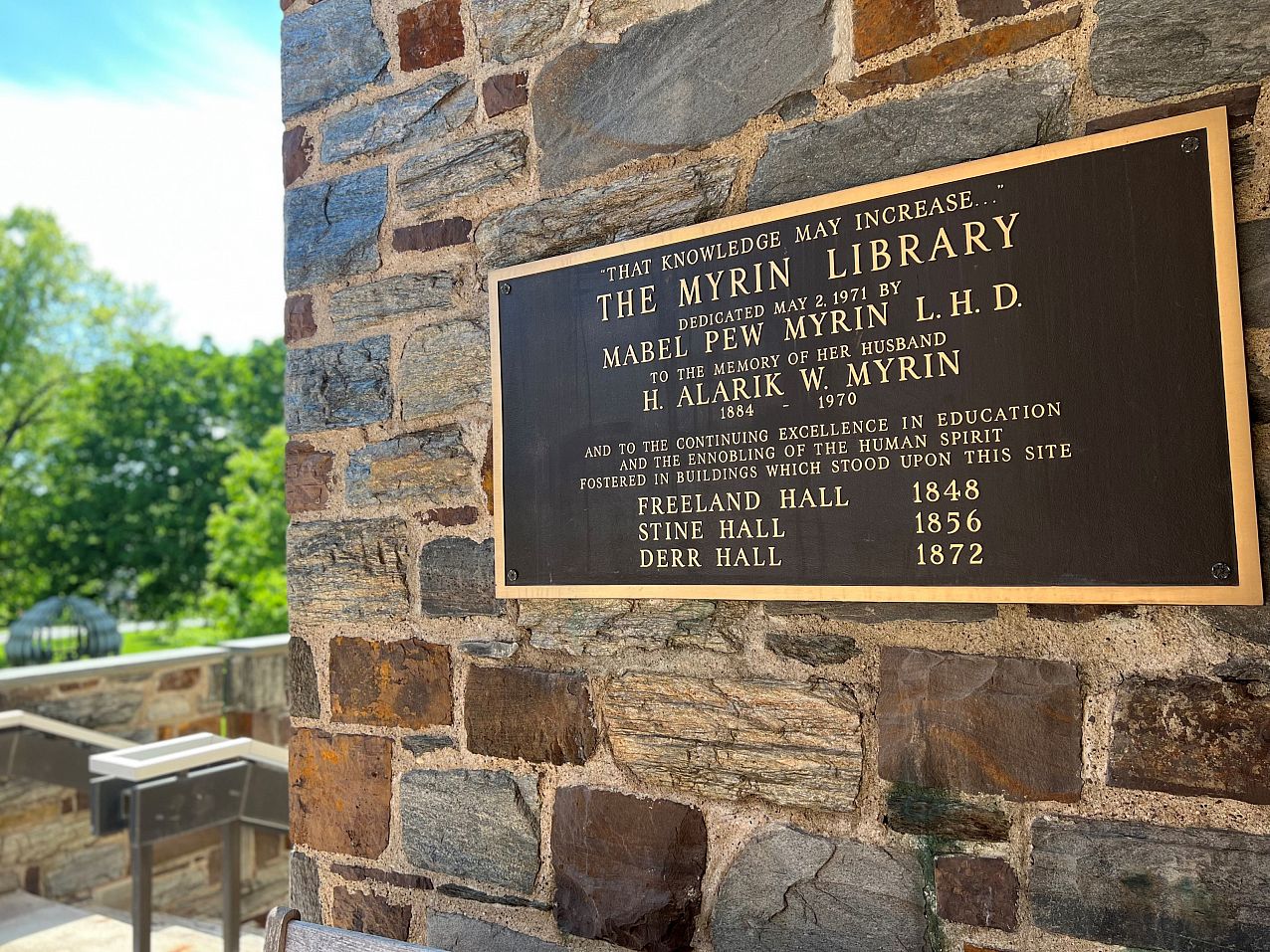 Myrin exterior plaque spring 2022