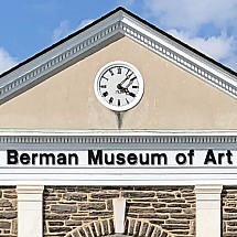 Alumni Memorial Clock at the Berman Museum of Art