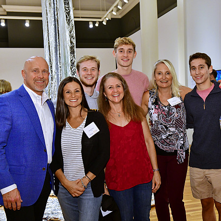 Welcome Reception for Parents 2019 in the Berman Museum.