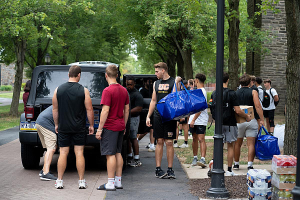 Move in day, welcome week, convocation, orientation