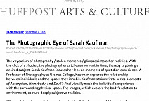 Art of Sarah Kaufman Featured by HP Blogger Jack Meyer