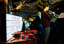 Ursinus Jazz performs at Trouble's End Brewing in Collegeville on October 9, 2024.