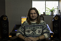 Michael Quick at Pierce Johnston's mastering studio