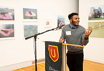 Students shared their Ursinus experience during an Every Student's Success event during inauguration week.