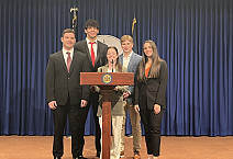 Ursinus students took home first place in 5th annual America250PA DEIC Competition.