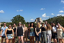 Ursinus College students abroad in Mexico 