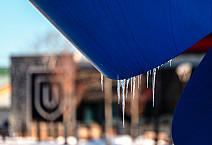 A walk around campus during a snow day. January 7, 2025