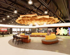 Wismer Lower rendering for Summer 2024 renovation project