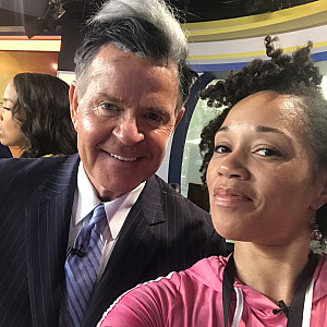 FOX 29's Mike Jerrick and Latonia Brown '04