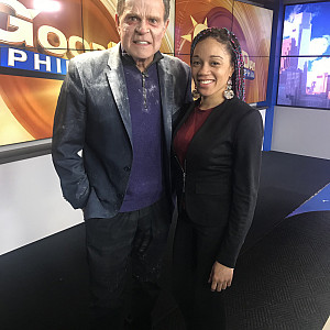 FOX 29's Mike Jerrick and Latonia Brown '04