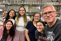Dr. Dale Cameron, Nikole Fandino Pachon, Dr. Christina Kelly & Cameron Lab