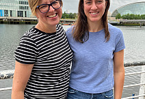 Dr. Lyczak & Zoe Tesone ('21)