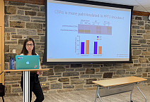 Erica Gorenberg, a 2015 Biology graduate, presented her seminar entitled “Proteins and PhD progress: A little bit of science and wh...