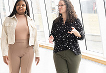 Meghan Tierney and Maia Peele '23