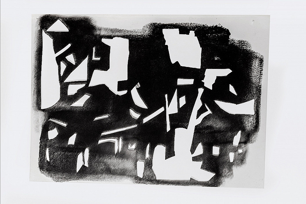 Kelsey Gavin, Sharp Objects, Stencils, 2021.