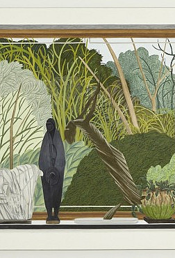 Becky Suss. 76 Meadow Woods Road, 2012. Oil on linen. Courtesy of the artist and Fleisher/Ollman Gallery, Philadelphia.