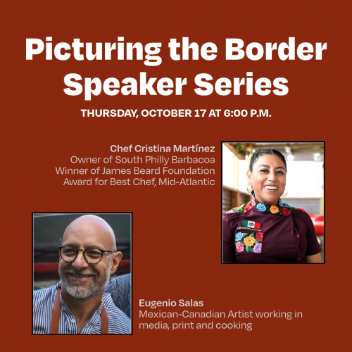 Chef Cristina Martinez and Eugenio Salas Thursday, October 17 from 6 to 8 p.m.