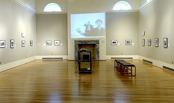 Installation view of Spaces, Places and Identity: Robert Frank “Portraits.