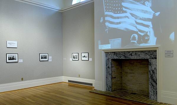 Installation view of Spaces, Places and Identity: Robert Frank “Portraits.