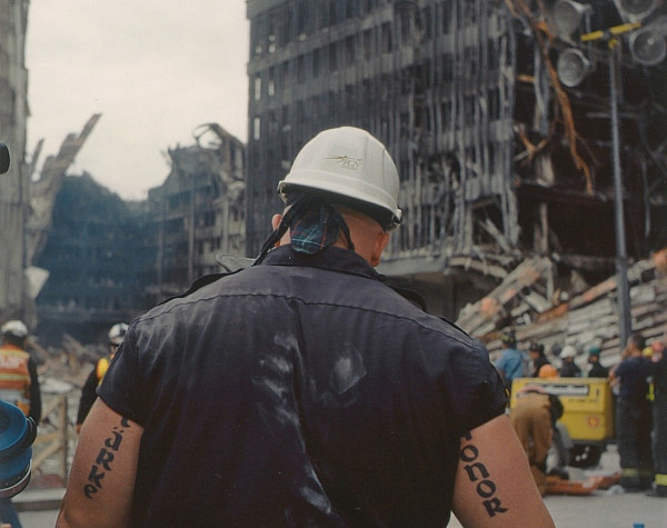 Installation view of Aftermath