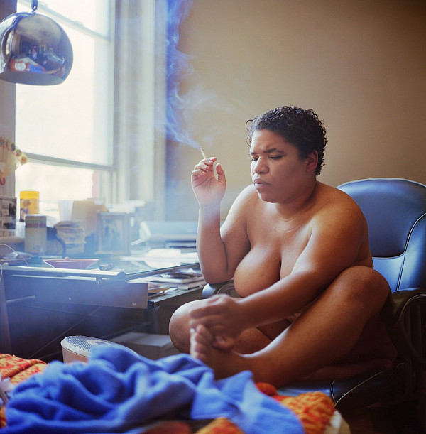 Sarah Kaufman, Moments of Absorption (Blue Smoke), 2008-2014.