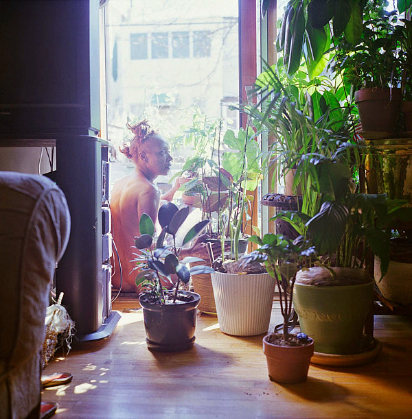 Sarah Kaufman, Moments of Absorption (Sliding Door), 2008-2014.