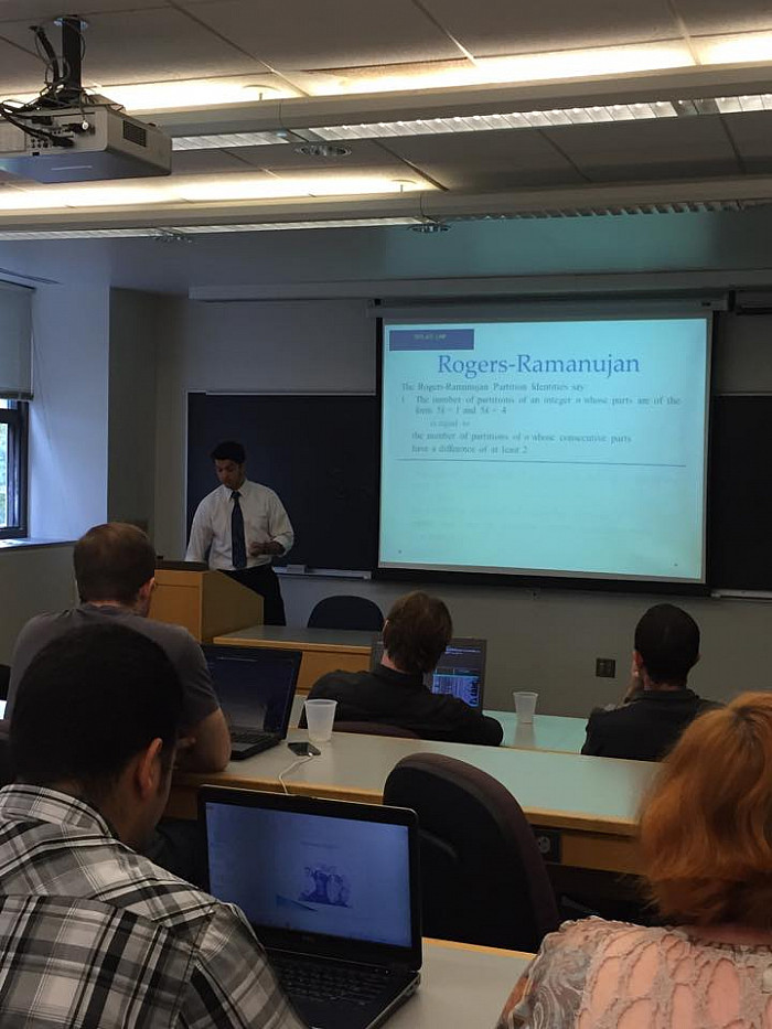Students give Independent Learning Experience presentations