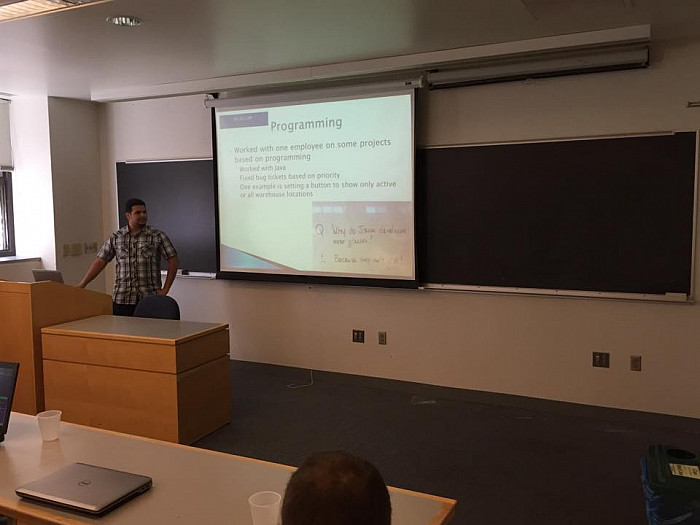 Students give Independent Learning Experience presentations