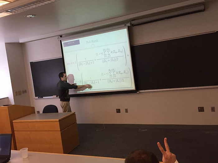 Students give Independent Learning Experience presentations
