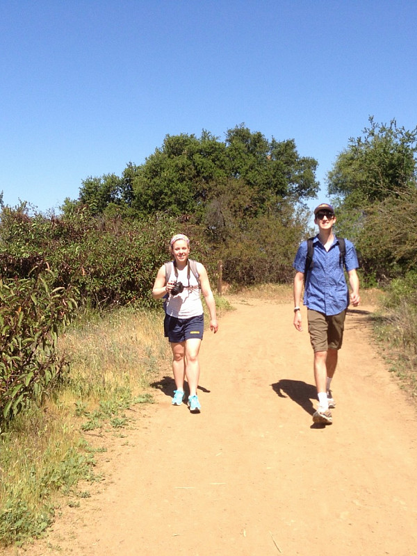 Hiking to the Pacific