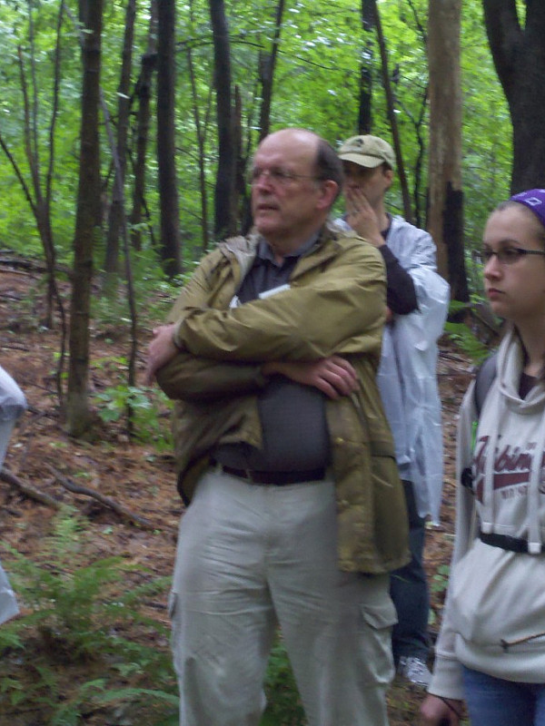 Touring the University of Vermont's Centennial Woods Natural Area.