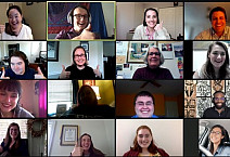 The cheery faces of faculty and PAT officers both new and old!