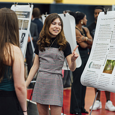 Grace Wurzer presents her research during COSA 2024, entitled, Á Propos Decolonization: The Affaire D'amour Between The Renault Fac...