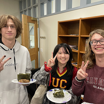 Onigiri Night for the Japanese Program