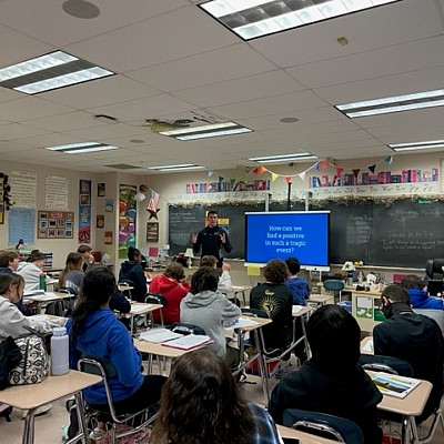 Ryan Savage student teaching