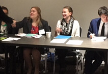 students present at conference