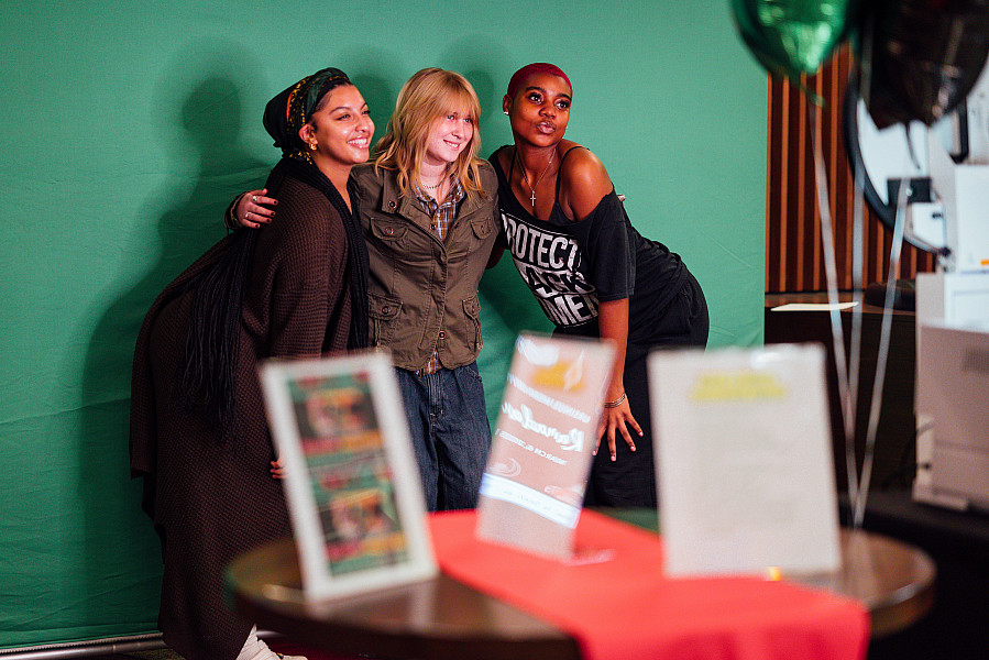 Student Engagement celebrates the final days of Black History Month with a daytime pop up party in Lower Wismer.
