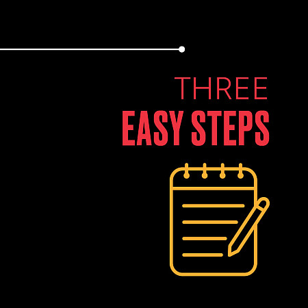 3 steps to start search