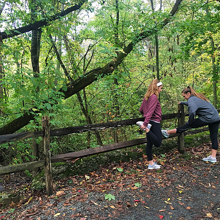 The Perkiomen Trail runs along the eastern edge of campus and leads to Philadelphia. About the Area