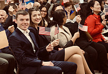 Charlotte Rohrer '19 became a U.S. citizen in December 2018.
