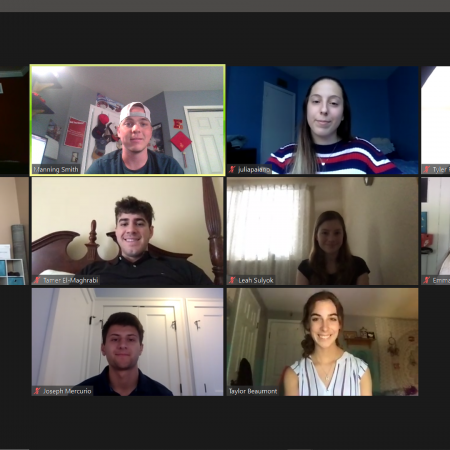 Students in UC Digital Spark Program 2020.