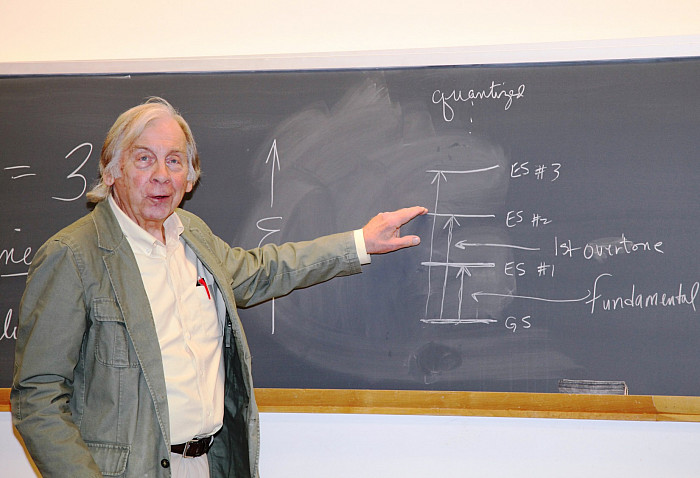 Ron Hess April 29, 2016. Photo by Professor of Biology Robert Dawley