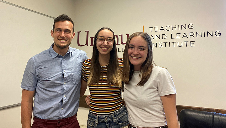 As first-year students, Matthew Schmitz '21, Thea Pastras '21, and Autumn Murphy '21 began a friendship that carried each of them through...