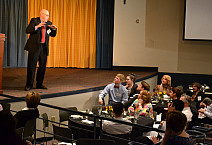 Clifford C. Kuhn '63 M.D. presented on the healing power of laughter on March 19, 2015.
