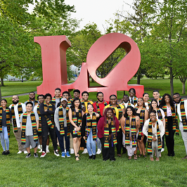 Group Photo of the Kente Ceremony and Senior Banquet
