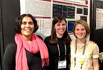Dr. Jennifer Round's and Dr. Carlita Favero's students at the Society for Neuroscience